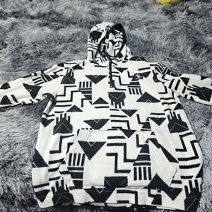 Abercrombie Kids Monochrome Patterned Sweater